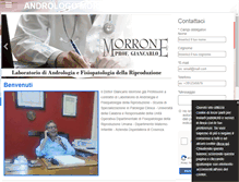 Tablet Screenshot of giancarlomorrone.com
